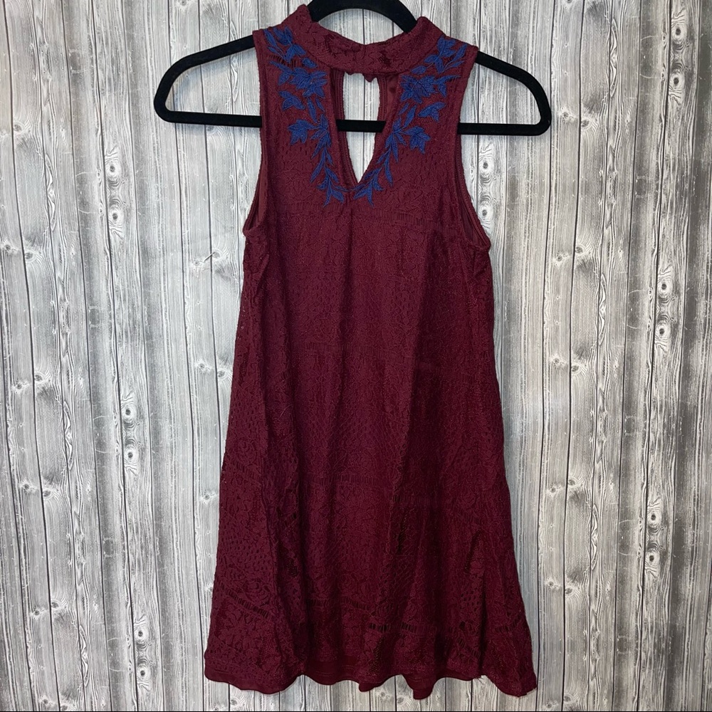 Dress - Alya - Women’s | Dress | XS | Burgundy color